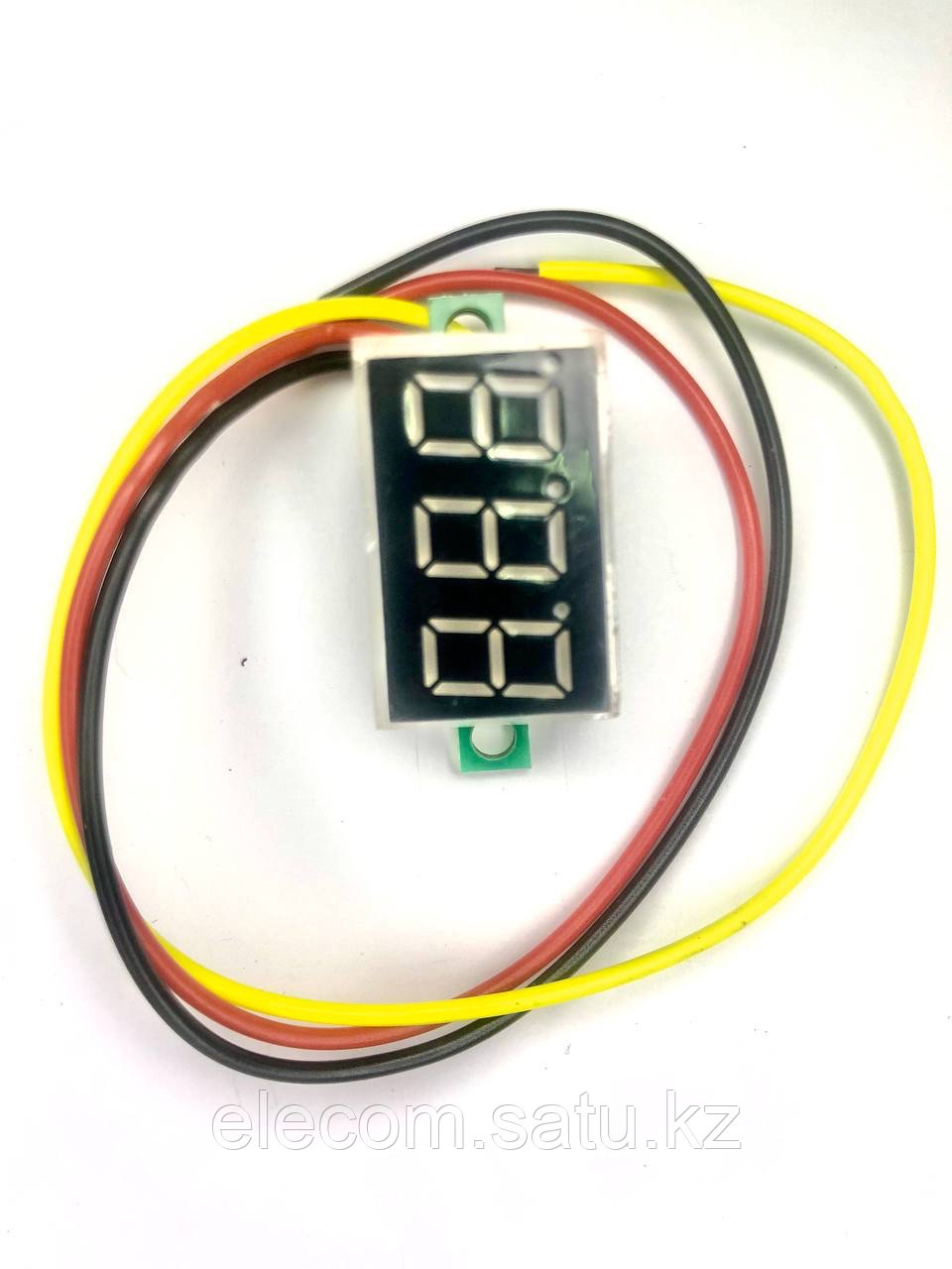 Mini digital voltmeter 0.36", 0-99,9V, voltage supply 4-30V Red