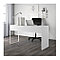 Письменный стол IKEA "Микке" белый, фото 7
