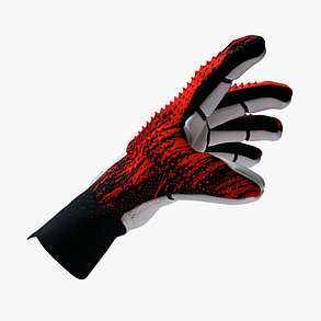 Футбольные перчатки вратаря Predator Adidas DEMONSKIN (реплика), фото 2