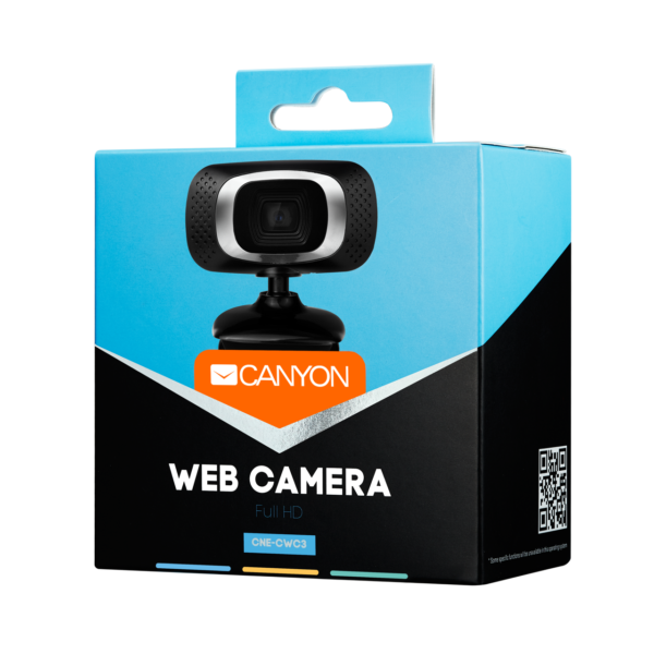 Веб-камера Canyon CNE-CWC3N, черный - фото 3 - id-p93531035