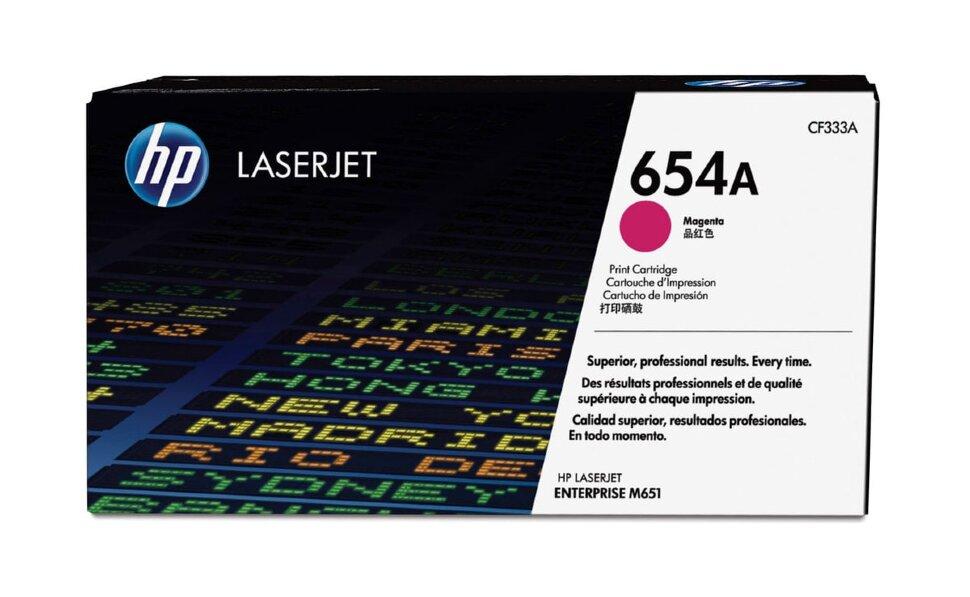 Картридж HP CF333A (654A) Magenta для Color LaserJet Enterprise M651/MFP M680