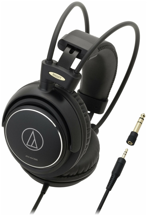 Наушники Audio-Technica ATH-AVC500, 10Hz-25kHz, 40 Om, 106dB, 3m, Black, фото 1