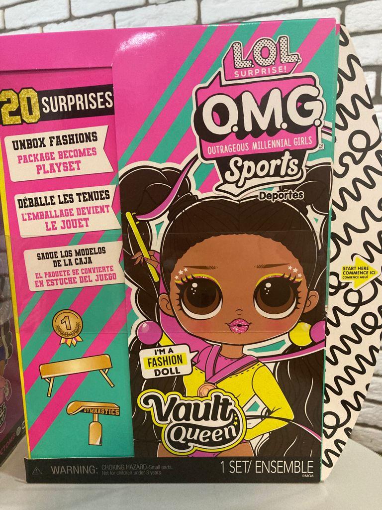Кукла LOL Surprise ОМГ Спорт - LOL OMG All Star BBs Vault Queen (гимнастка) - фото 2 - id-p93543242