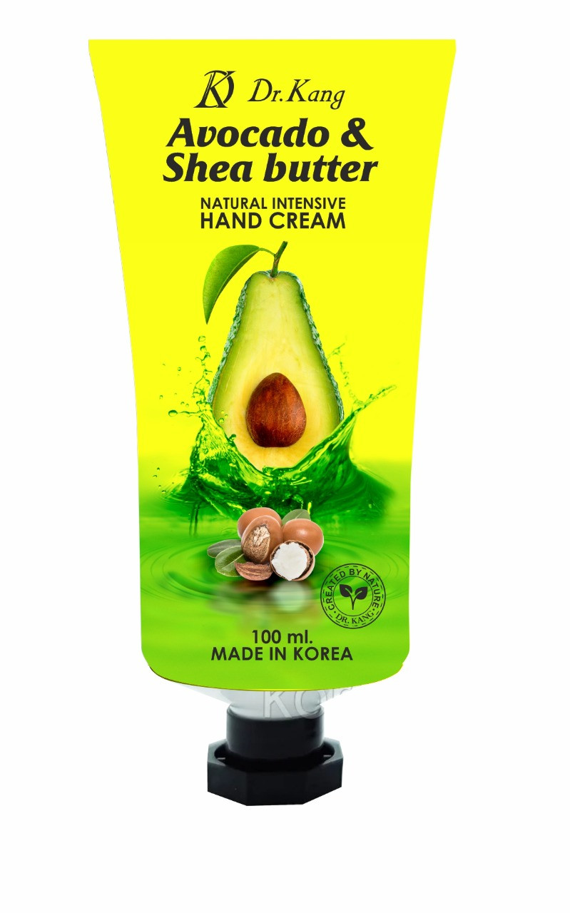 DR KANG Крем для рук с Авокадо и Масло Ши Avocado & Shea Butter Natural Intensive Hand Cream / 100 мл.