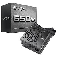 Блок питания ATX 650W EVGA 650 N1, 12sm fan, 20+4/24+4/24+8, 6SATA, 3molex, 2x6p+2x2p PCI-E,ATX