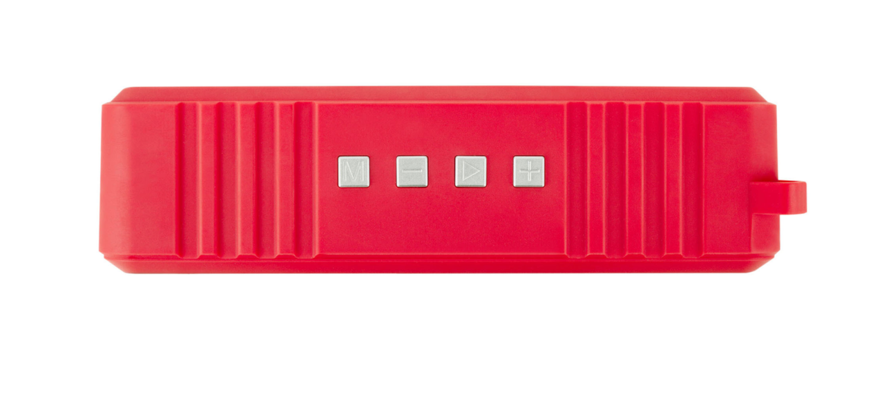 Колонки Rombica MySound TwinBox (2.0) - Red, 10Вт, 90Hz-20kHz, BT, USB, MicroSD, Line-in - фото 2 - id-p93545454