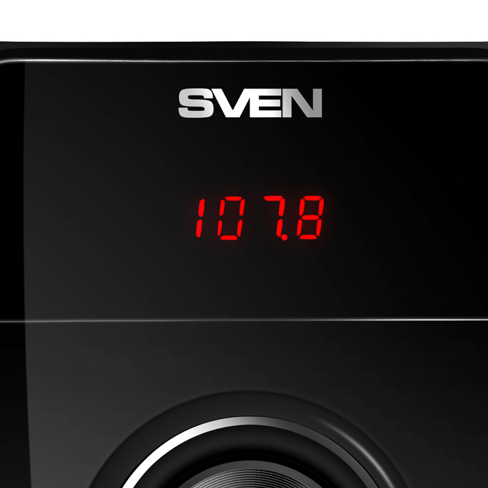 Колонки Sven HT-202 (5.1) - Black, 100Вт (5х16+20) RMS, 40Hz-22kHz, BT, SD, USB - фото 2 - id-p93545472