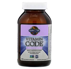 Vitamin Code витамины для беременных 180 капсул. Raw prenatal