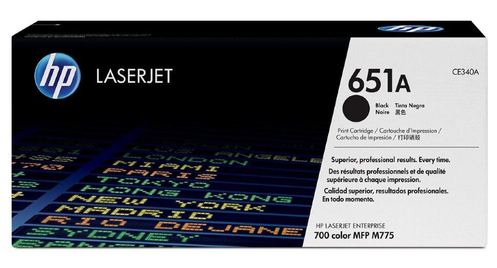 Картридж HP CE340A (651A) Black для LaserJet 700 Color MFP 775