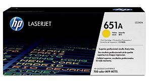 Картридж HP CE342A (651A) Yellow для LaserJet 700 Color MFP 775