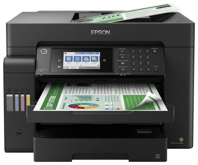 МФУ Epson L15150, A3, print 4800 x 2400dpi, 32/22ppm, scan 1200x2400dpi, USB, LCD, LAN, Wi-Fi - фото 1 - id-p93553177