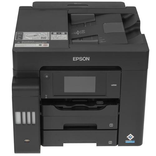 МФУ Epson L6550, A4, print 4800x2400dpi, 32/22ppm, scan 1200x2400dpi, LCD, USB, LAN, Wi-Fi, Duplex - фото 2 - id-p93553200