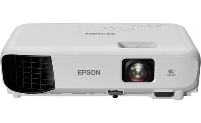 Проектор Epson EB-E10, LCD, 3600lm, 15000:1, XGA, 1024x768, 6000hr, 0.58-8.89m, 2.4kg