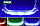 Качели SLP SYSTEMS 3 секции + лодочка белое + качели с фиксацией зеленая + качели с фиксацией красно-желтое, фото 5