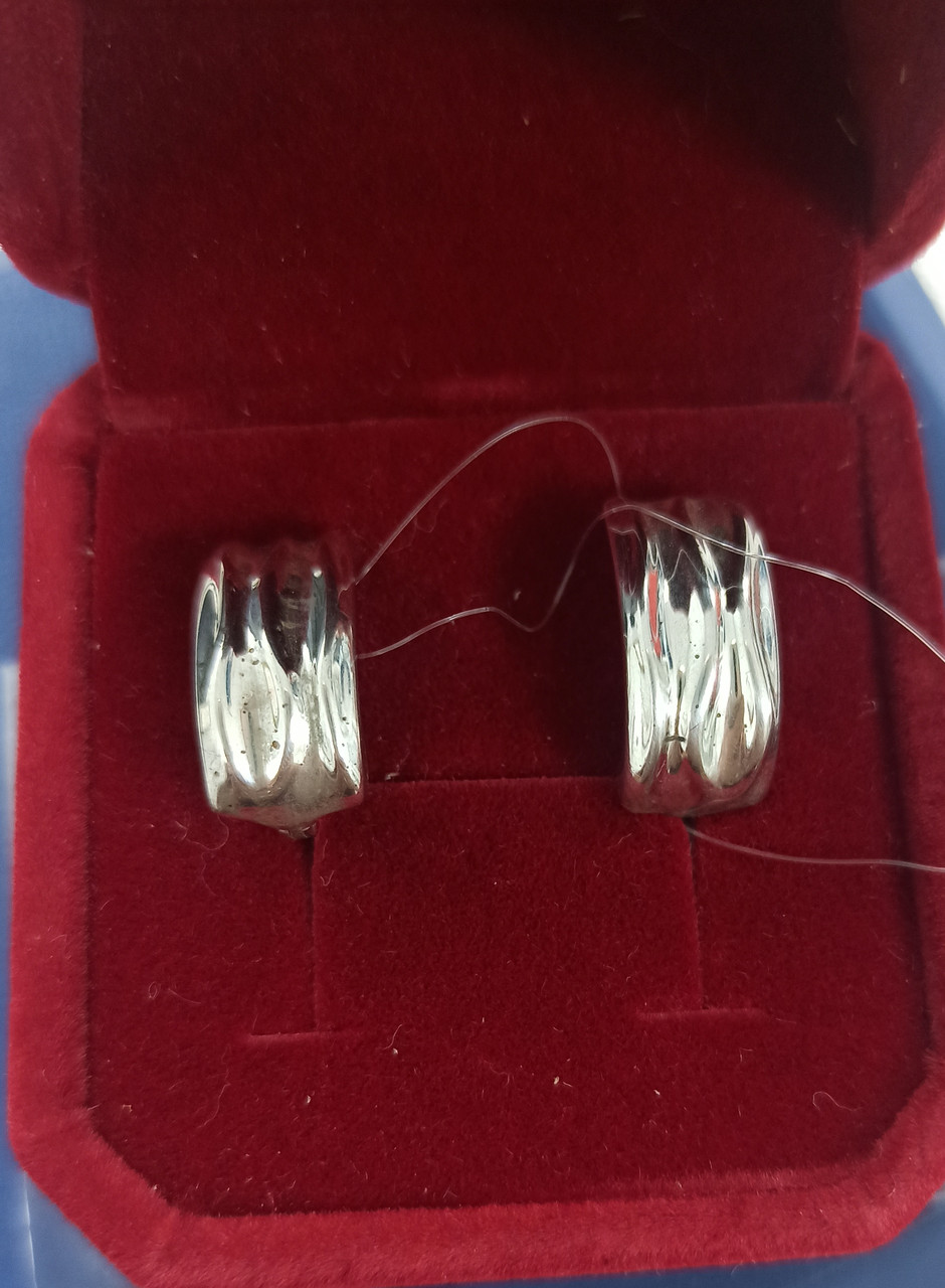 Серьги / серебро.