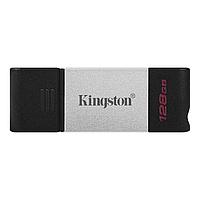 USB-накопитель 128Gb Kingston DataTraveler 80, черный/серый