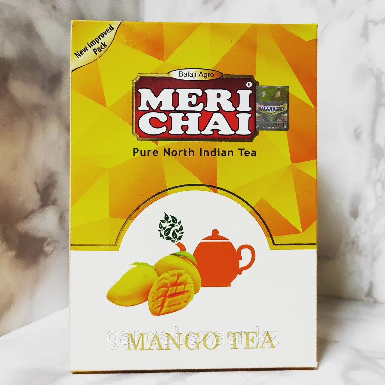 Индийский черный байховый чай МАНГО (Meri Chai Mango) 200 гр