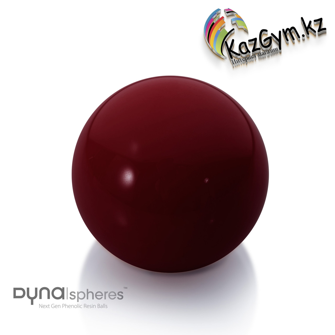 Шар-биток Dyna | spheres Prime Pyramid Next Gen 67 мм, красный - фото 1 - id-p93555309