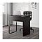 Письменный стол IKEA "Микке" Черно-Коричневый, фото 7