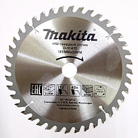 Диск пильный по дереву 165х20х2.4,40T Makita STANDART арт.D-51415