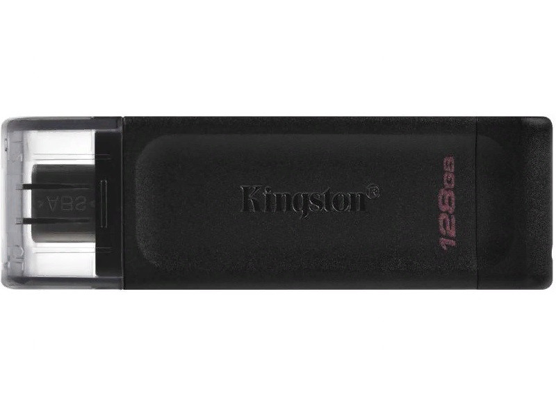 USB Flash карта 128GB Kingston DT70 black