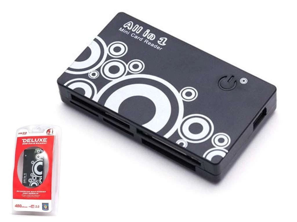 Картридер Deluxe DCR001BK