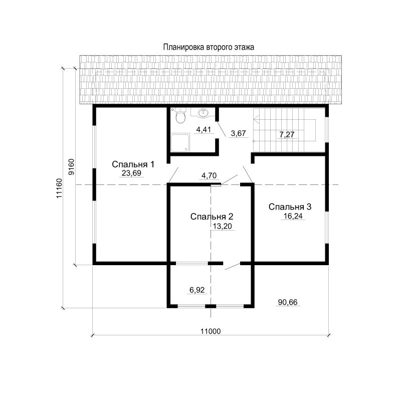 Каркасный дом из SIP панелей общей площадью 200 м2 - фото 3 - id-p93567351