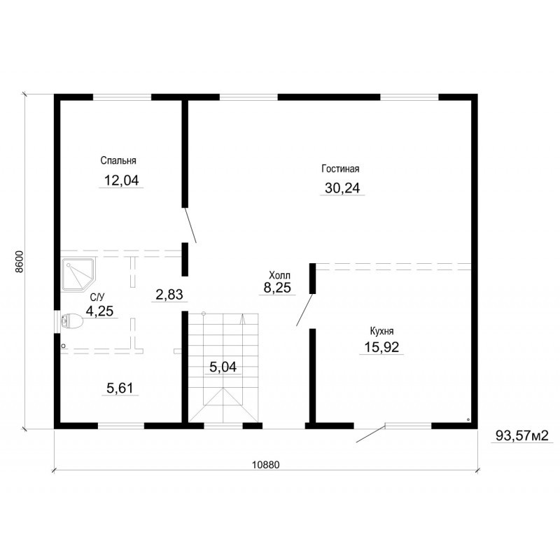 Дом премиум класса 187 м2, потолок 2,85 метра-П19 - фото 4 - id-p93567361