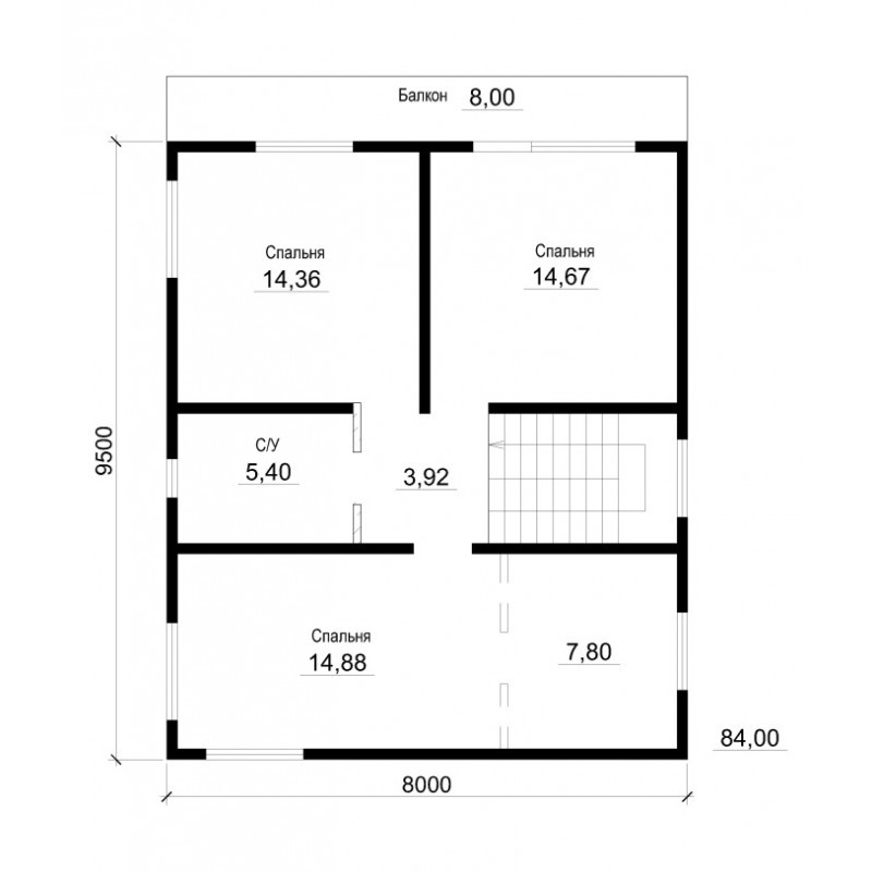 Дом премиум класса 159 м2, потолок 2,85 метра-П17 - фото 4 - id-p93567364