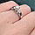Золотое кольцо с бриллиантами 0.47Сt SI2/K, EX - Cut, фото 3