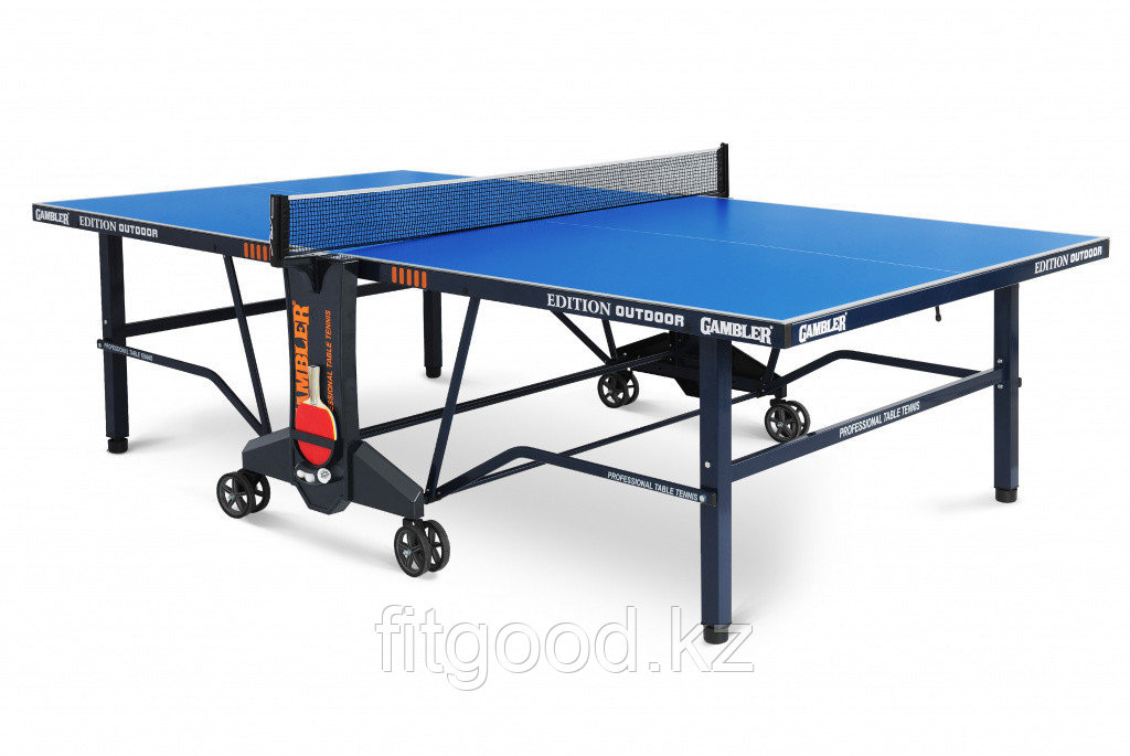 Теннисный стол Gambler EDITION Outdoor blue (США) - фото 5 - id-p93570380