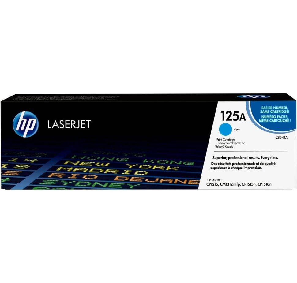 Картридж HP CB541A (125A) Cyan для Color LaserJet CM1312/CP1215/CP1515n/CP1518 - фото 1 - id-p65500118