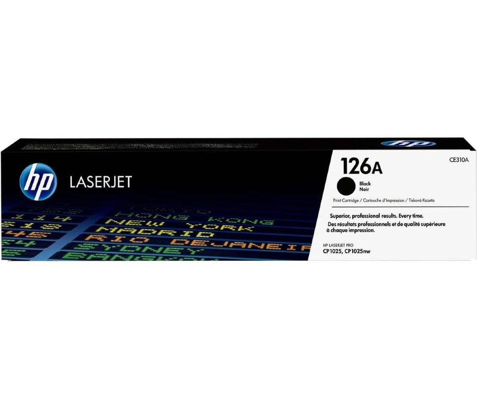 Картридж HP CE310A (126A) Black для Color LaserJet CP1025/Pro 100 Color MFP M175