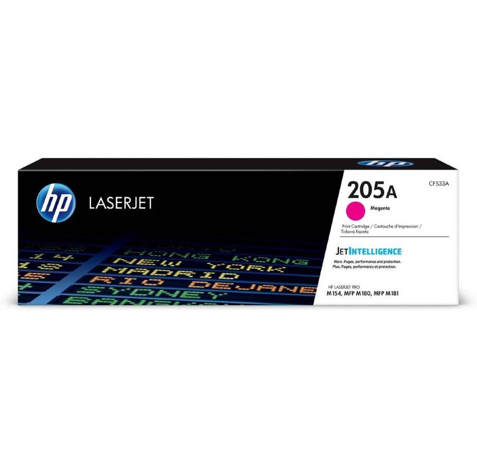 Тонер-картридж HP CF533A (205A) Magenta для LaserJet PRO M154 MFP M180n/M181fw