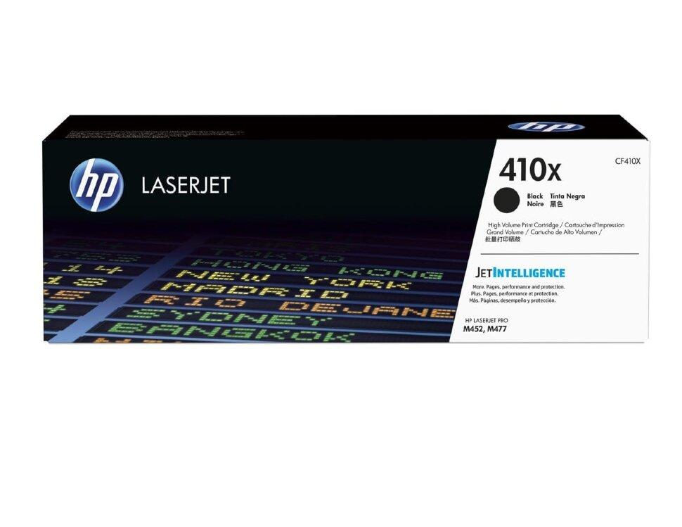 Тонер-картридж HP CF410X (410X) Black для Color LaserJet Pro M452/M477