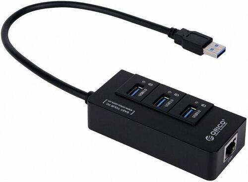 USB-разветвитель ORICO HR01-U3 Черный - фото 2 - id-p93576029
