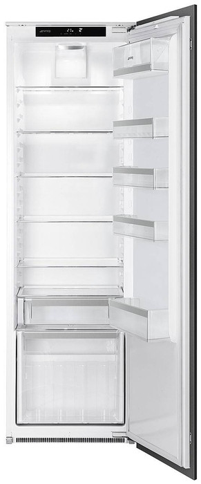 Встраиваемый холодильник однокамерный 178х54 см Smeg S7323LFEP1 - Белый
