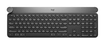 Клавиатура беспроводная Logitech Wireless Keyboard CRAFT (с диском управления, Bluetooth LE/приемник Unifying,