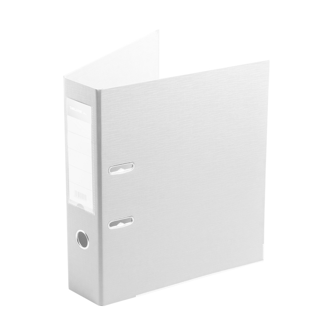 Папка-регистратор Deluxe с арочным механизмом, Office 3-WT17 (3" WHITE), А4, 70 мм, белый, фото 1