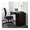Письменный стол IKEA "Микке" черно-коричневый, фото 2