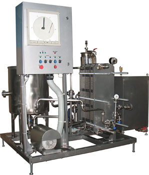 Комплект оборудования для пастеризации (проточный пастеризатор-охладитель молока) ИПКС-013-2000, фото 2
