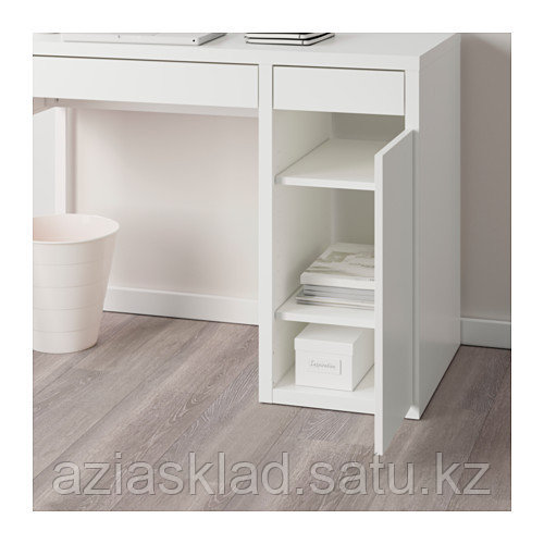 Письменный стол IKEA "Микке" белый - фото 3 - id-p93610850