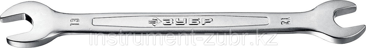 Рожковый гаечный ключ 12 x 13 мм, ЗУБР - фото 2 - id-p30846385