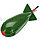 Кормушка рыболовная ракета Spomb автоматическая зеленая, фото 5