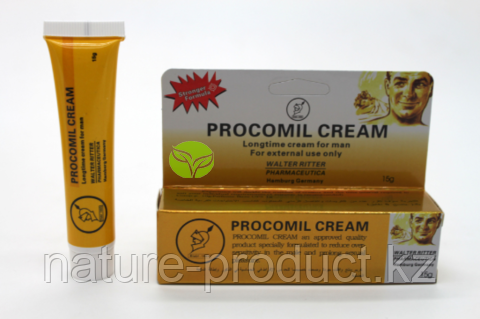 Крем для продления сексуальных удовольствий (пролонгатор) для мужчин Procomil Cream 15 гр.