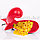 Кормушка рыболовная ракета Spomb автоматическая красная, фото 3
