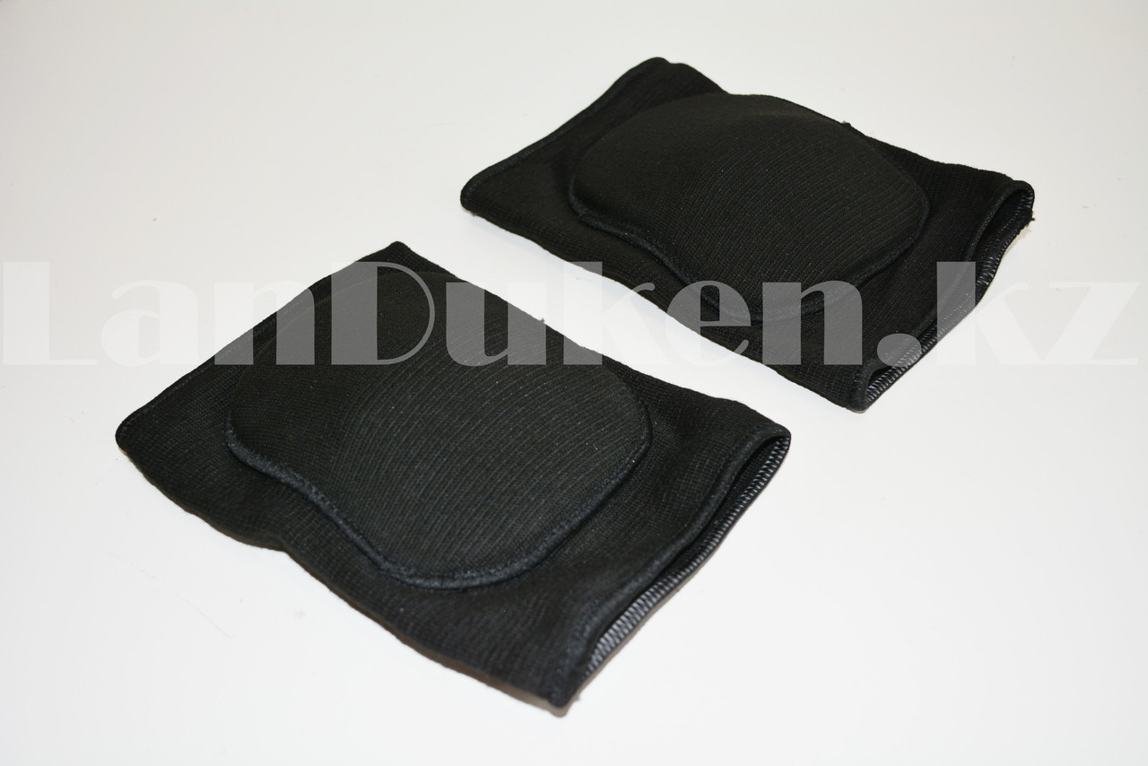 Эластичные наколенники защитные для занятий спортом 19 х 9,5 см черные - фото 4 - id-p93638841