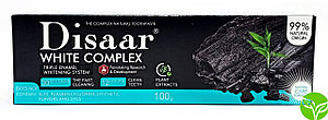 Зубная паста Disaar® WHITE COMPLEX с углем