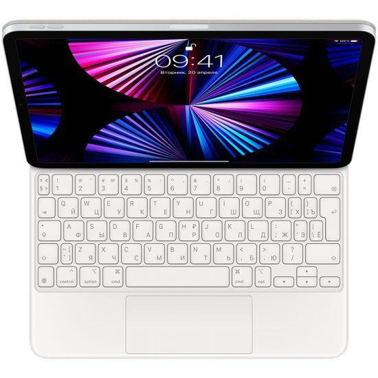 Magic Keyboard for iPad Pro 11-inch (3rd generation) and iPad Air (4th generation) - Russian - White - фото 1 - id-p93565132