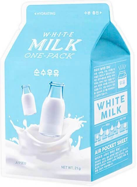Тканевая маска с молочными протеинами A'PIEU White Milk One Pack